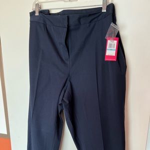 Vince Camuto Essentials Navy Ankle pant, size 20W